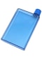 Bpa Ücretsiz Düz Su Şişesi A5 A6 Kağıt Bardak Şişe Açık Kitap Taşınabilir Kağıt Pedi Su Şişesi Düz Içecekler Su Isıtıcısı Kağıt Şişe-A6-350Ml Mavi