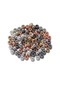 20-100 Adet/grup 6 8 10 12 14mm Ccb Spacer Boncuk Yuvarlak Gevşek Boncuk Büyük Mix Color 6mm X 100pcs