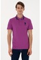 U.s. Polo Assn. Erkek Menekşe Tişört Basic 50298010-vr037 Menekse