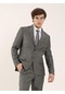 Dufy Açık Gri Erkek Regular Fit Mono Yaka Takım Elbise - 92036