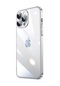 Kilifone - İphone Uyumlu İphone 14 Pro Max - Kılıf Sert Renkli Çerçeveli Koruyucu Riksos Kapak - Gümüş