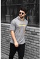 Weyeze Fantas Baskılı Oversize T-shirt Ac-y36008lns- Antrasit