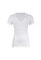 3 Adet Yıldız Erkek Likralı Derin V Yaka T-shirt Fanila Beyaz 355 Beyaz