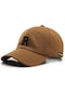 Bba Beyzbol Şapkası Beyzbol Şapkası Sivri Uçlu Kap Açık Kahverengi
