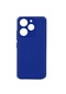 Noktaks - Tecno Uyumlu Spark 10 Pro - Kılıf Mat Soft Esnek Biye Silikon - Mavi