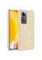 Mutcase - Xiaomi Uyumlu Mi 12 Lite - Kılıf Simli Koruyucu Shining Silikon - Gold