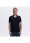 Ellesse Em491-bk Polo Yaka Erkek T-shirt - Siyah Siyah