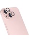 Noktaks - iPhone Uyumlu 15 Plus - Kamera Lens Koruyucu Cl-13 - Pembe