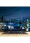 New York Gece Manzaralı Duvar Kağıdı 1 M²