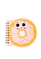 Yoyoso Fast Food Donut Figürlü A6 Çizgili 50 Yaprak Spiralli Defter Not Defteri 11 x 8 CM