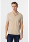 Süvari Erkek Polo Yaka Slimfit Düz Tişört Ts1014000410-bj3 Bej