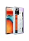 Noktaks - Xiaomi Uyumlu Xiaomi Redmi 10 - Kılıf Kenarlı Renkli Desenli Elegans Silikon Kapak - No1