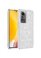 Mutcase - Xiaomi Uyumlu Mi 12 Lite - Kılıf Simli Koruyucu Shining Silikon - Gümüş