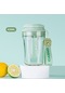Yaz Yüksek Basit Taşınabilir Saman Fincan Güzellik Çift Içecek Plastik Bardak Kadın Öğrenci Kahve Fincanı-Çin 420Ml Yeşil
