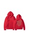 Kırmızı İnanç Korku Üzerinde Hıristiyan Hoodie Hıristiyan Kazak İsa Trendy Hoodie İncil Ayet Gömlek Unisex Estetik Giysiler S Kırmızı