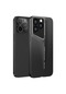 Kilifone - İphone Uyumlu İphone 14 Pro Max - Kılıf Ultra İnce Kameralı Korumalı Sert Rubber Procase Kapak - Siyah
