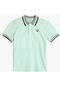 Koton Polo Tişört Kısa Kollu Palmiye İşlemeli Düğme Detaylı Yeşil 4skb10096tk