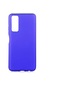 Noktaks - Huawei Uyumlu Huawei P Smart 2021 Ppa-lx2 - Kılıf Mat Renkli Esnek Premier Silikon Kapak - Saks Mavi