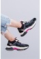 Cindy Özel Tasarım Kadın Spor Ayakkabı Siyah-siyah