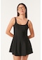 C&city Şortlu Elbise Mayo 7490 Siyah-siyah