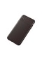 Tecno-iphone Uyumlu İphone Xs 5.8 - Kılıf Auto Focus Negro Karbon Silikon Kapak - Kahverengi