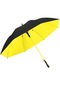 Hyt-büyük Kalınlaşmış Otomatik Çift Katlı Şemsiye Golf Şemsiyesi İş Uzun Saplı Şemsiye-sarı