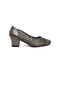 Elit Btmfo8666 Kadın Klasik Topuklu Ayakkabı Platin-platin