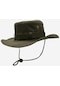 Kadın Haki Güneş Koruyucu Kovboy Safari Şapkası - Standart