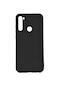 Noktaks - Xiaomi Uyumlu Xiaomi Redmi Note 8t - Kılıf Mat Renkli Esnek Premier Silikon Kapak - Siyah