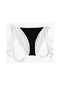 Koton Brazilian Bikini Altı Yanları Bağlama Detaylı Basic Normal Bel Siyah 3sak00138bm 3SAK00138BM999