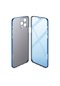 Noktaks - iPhone Uyumlu 12 Pro - Kılıf 360 Full Koruma Ön Ve Arka Korumalı Led Kapak - Mavi