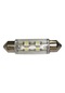 Ampül 12V, Led, T11, Sv8.5-8, Cool White - 2X4 Leds 360°,11X39Mm Beyaz