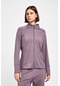 Kadın Antrenman Fermuarlı Sweatshirt 25b-2041 Pembe