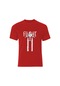 Uçak Baskılı Unisex %100 Pamuk T-shirt Havacılık , Airport , Pilot , Tişört KIrmızı
