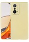 Kilifone - Xiaomi Uyumlu Mi 11t 5g - Kılıf Mat Renkli Esnek Premier Silikon Kapak - Gold