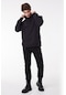 Lee Regular Fit Normal Kesim Siyah Erkek Kapüşonlu Sweatshirt L212301001