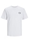 Jack & Jones Erkek T Shirt 12251772 Beyaz