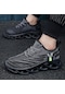 Ikkb İlkbahar Ve Sonbahar Yeni Büyük Beden Rahat Rahat Yumuşak Taban Erkek Sneaker Siyah
