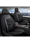 Renault Laguna 2 Uyumlu Oto Koltuk Kılıfı Kapitone Alpine Tam Siyah