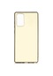 Kilifone - Samsung Uyumlu Galaxy Note 20 - Kılıf Mat Renkli Esnek Premier Silikon Kapak - Gold
