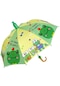 Hyt Kırılmaya Dayanıklı Çocuk Şemsiyesi Çizgi Film Sevimli Kalınlaştırılmış Şemsiye Yeşil