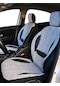 Minderland Axiom Comfort Serisi Oto Koltuk Kılıfı, Keten-deri / Gri, Fiat Doblo İle Uyumlu
