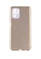 Kilifone - Xiaomi Uyumlu Redmi Note 10 - Kılıf Simli Koruyucu Shining Silikon - Gold