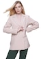 Kadın Bej Düğme Detaylı Blazer Ceket-20963-bej