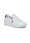 U.s. Polo Assn. Costa Günlük Sneaker Yürüyüş Spor Ayakkabısı Beyaz - Bordo