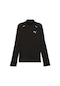 Puma Run Cloudspun 1/4 Zip Erkek Uzun Kollu Koşu Tişörtü 52578101 Siyah 52578101