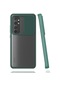 Kilifone - Xiaomi Uyumlu Mi Note 10 Lite - Kılıf Slayt Sürgülü Arkası Buzlu Lensi Kapak - Koyu Yeşil