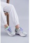 Cindy Özel Tasarım Kadın Spor Ayakkabı Beyaz-beyaz