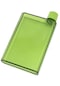 Bpa Ücretsiz Düz Su Şişesi A5 A6 Kağıt Bardak Şişe Açık Kitap Taşınabilir Kağıt Pedi Su Şişesi Düz Içecekler Su Isıtıcısı Kağıt Şişe-A6-350Ml Yeşil