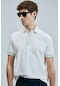 Lufian Erkek Polo Yaka T Shirt 111040207 Beyaz Beyaz